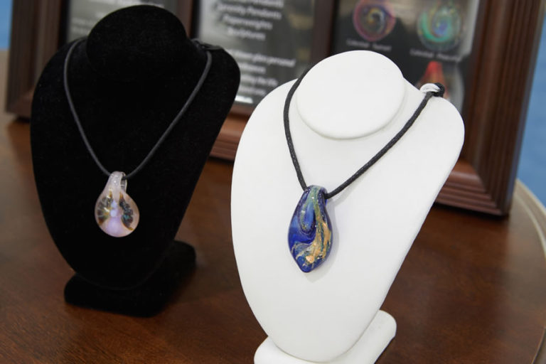 Keepsake Urns and Jewelry Selection Room NYC Crestwood Cremation