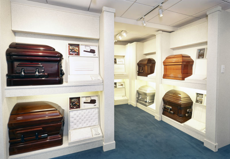 Our On-Premises Casket and Urn Showroom for Bleecker Street