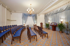 Parlor with chairs